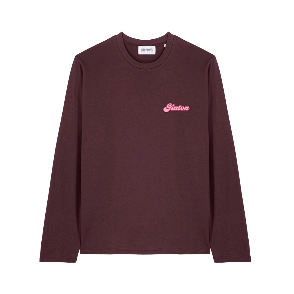Long Sleeve Tee Bourgondy