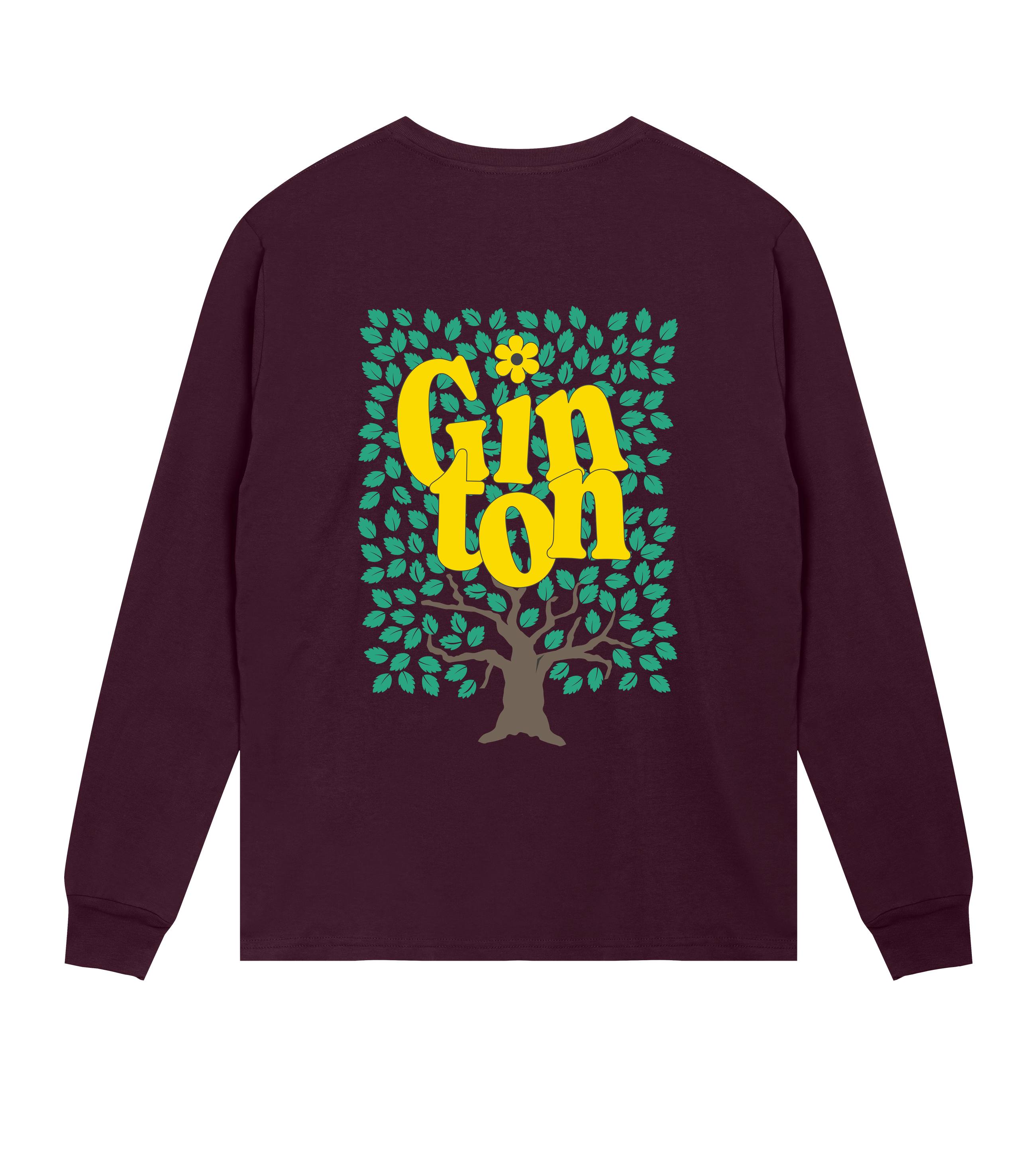 Long Sleeve Tee Bourgondy